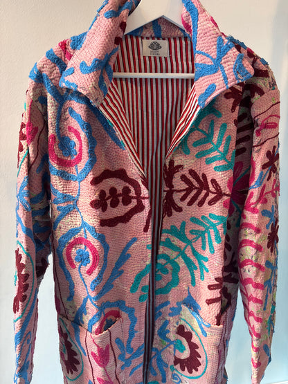 Lange katoenen Kantha
