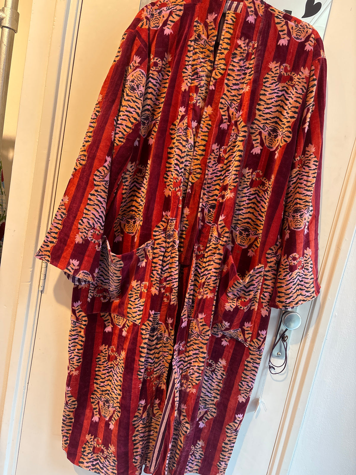 Fluwelen kimono- groot