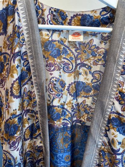 Zijden kimono halflang