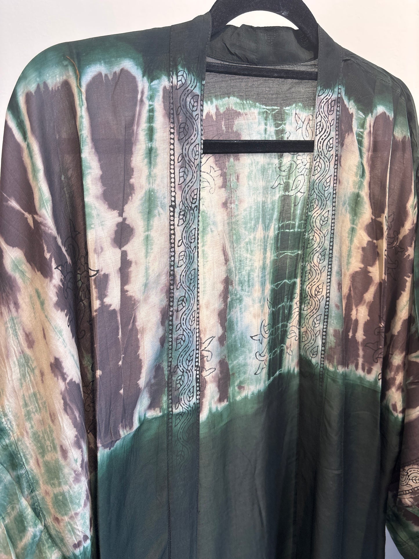 Kimono tie dye halflang