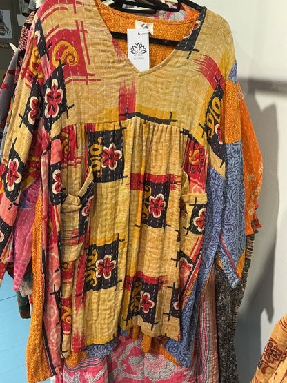 Kantha jurk