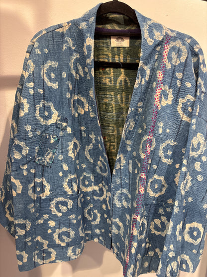 Kantha Blockprint jas