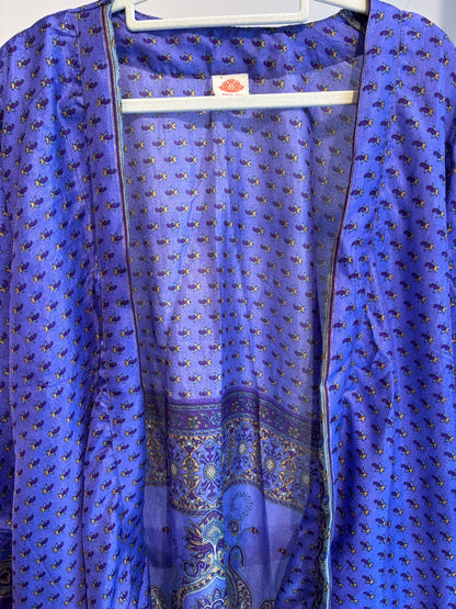 Zijden kimono halflang