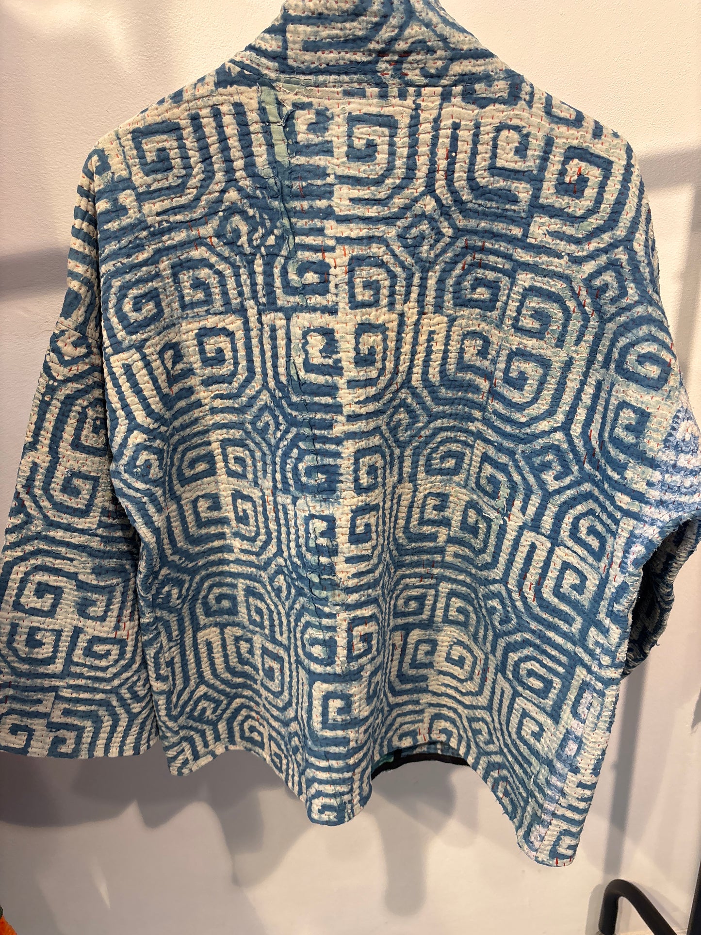 Kantha Blockprint jas -2 kanten