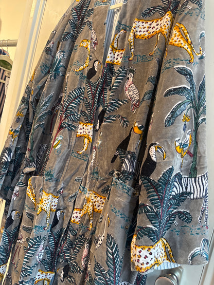 Fluwelen kimono- groot