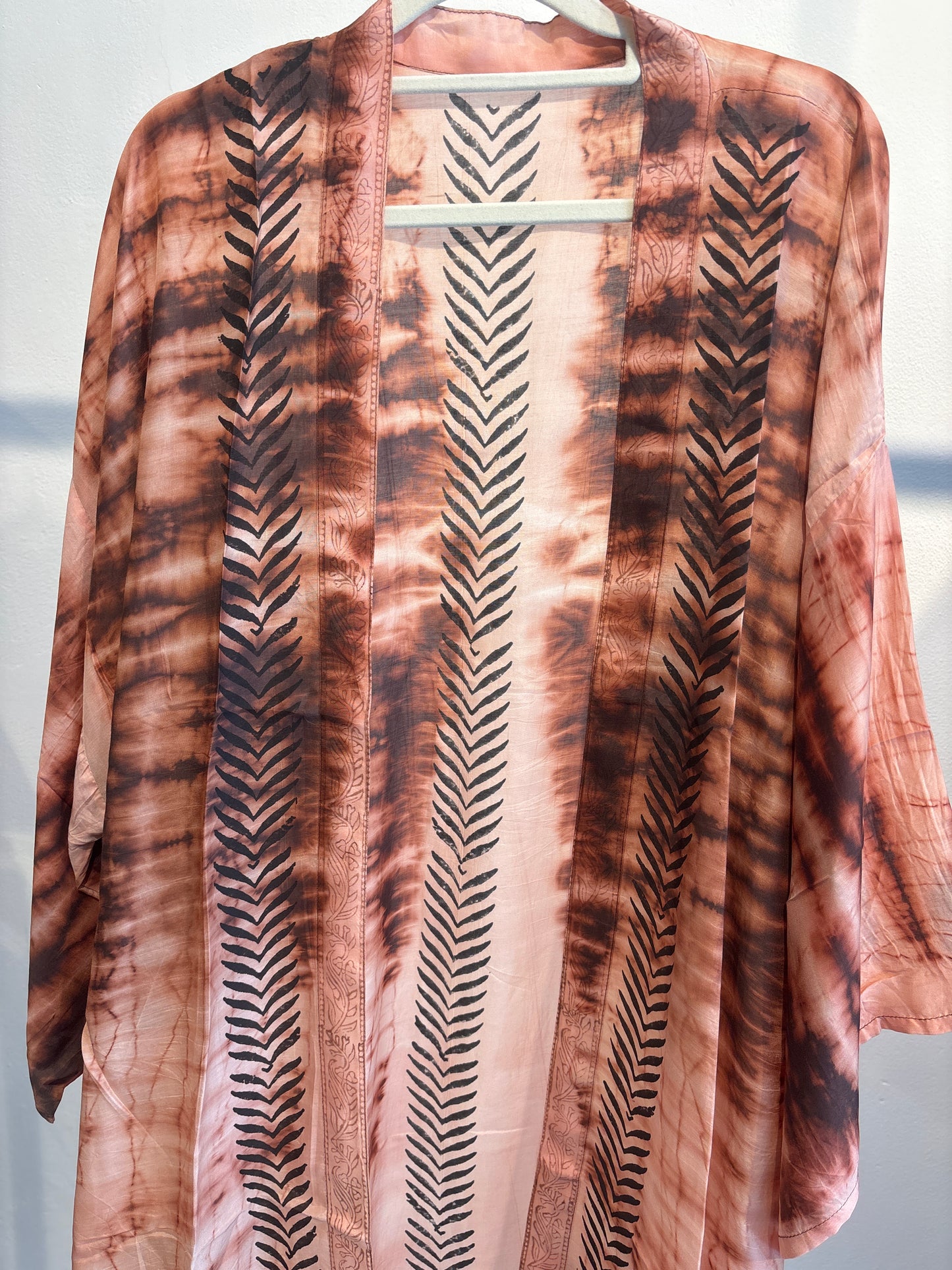 Kimono tie dye halflang