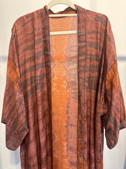 Kimono tie dye halflang