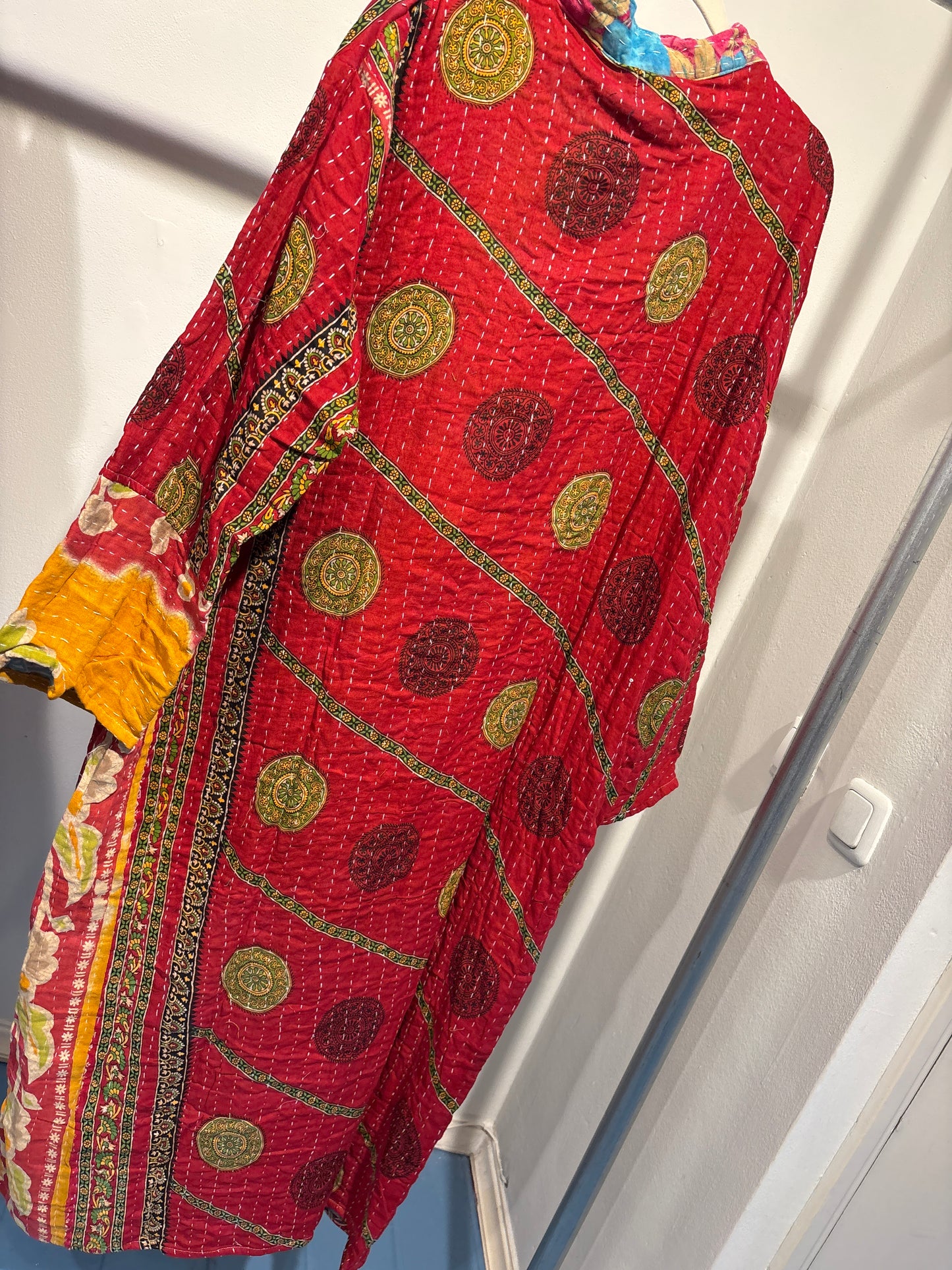 Lange Kantha  kimono