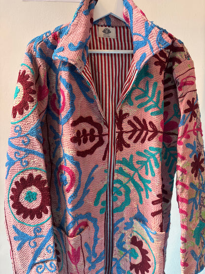 Lange katoenen Kantha