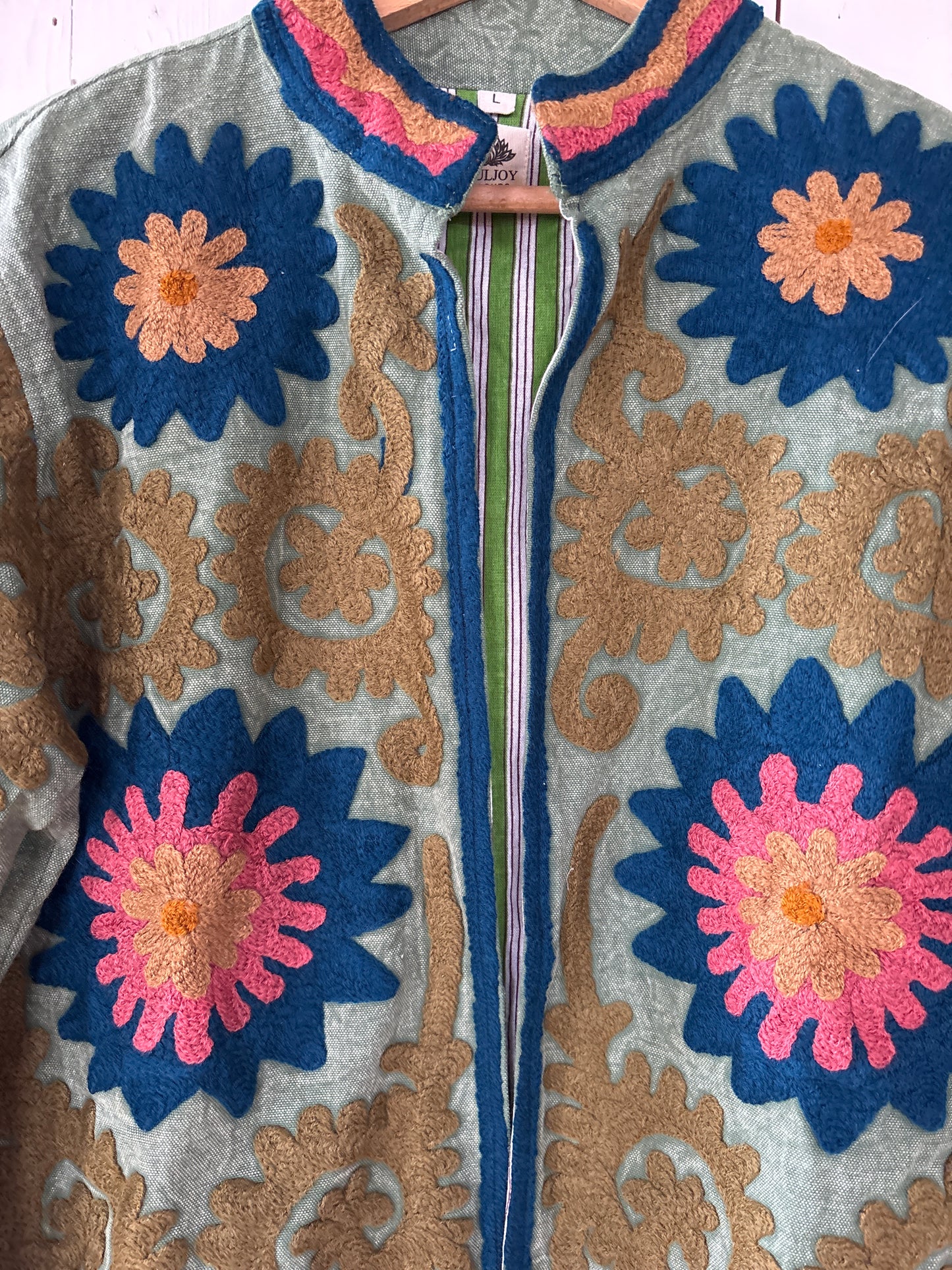 Suzani jas katoen -L