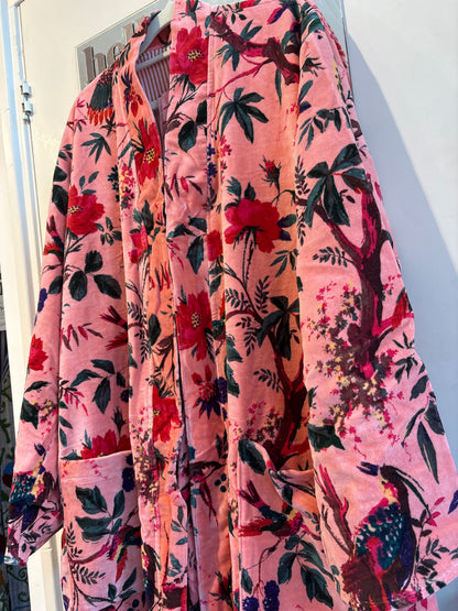 Fluwelen kimono- groot