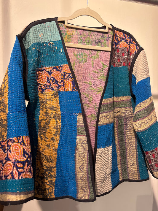 Kantha jasje -2 kanten