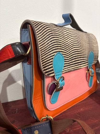 Tas van recycled leer