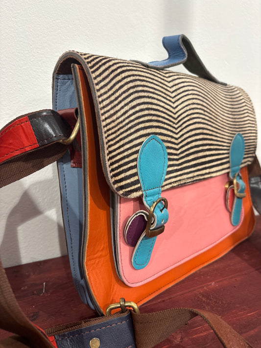 Tas van recycled leer