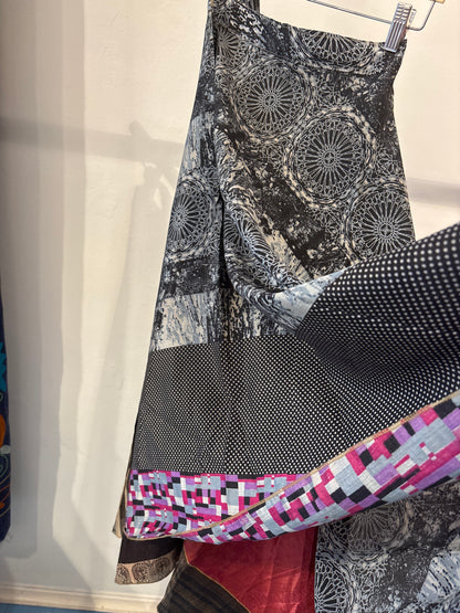 Rok wikkel recycled sari