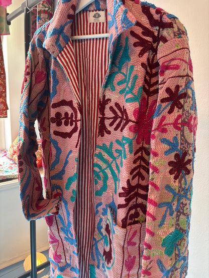 Lange katoenen Kantha