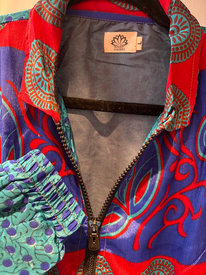 Silky bomberjas - L - unisex