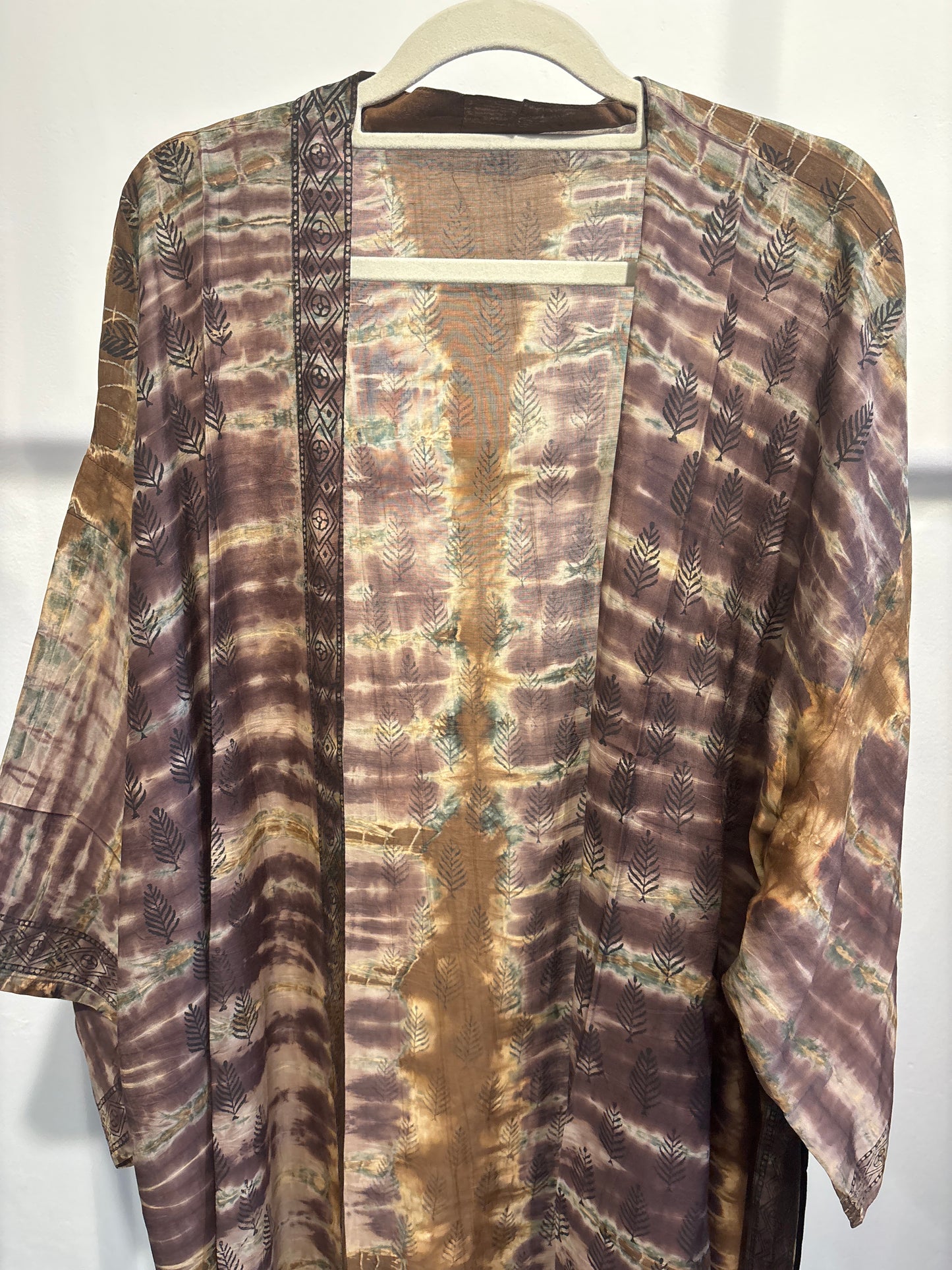 Kimono tie dye halflang