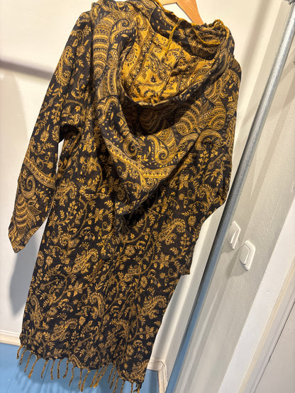 Paisley goud Vest lang