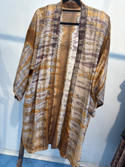 Kimono tie dye halflang