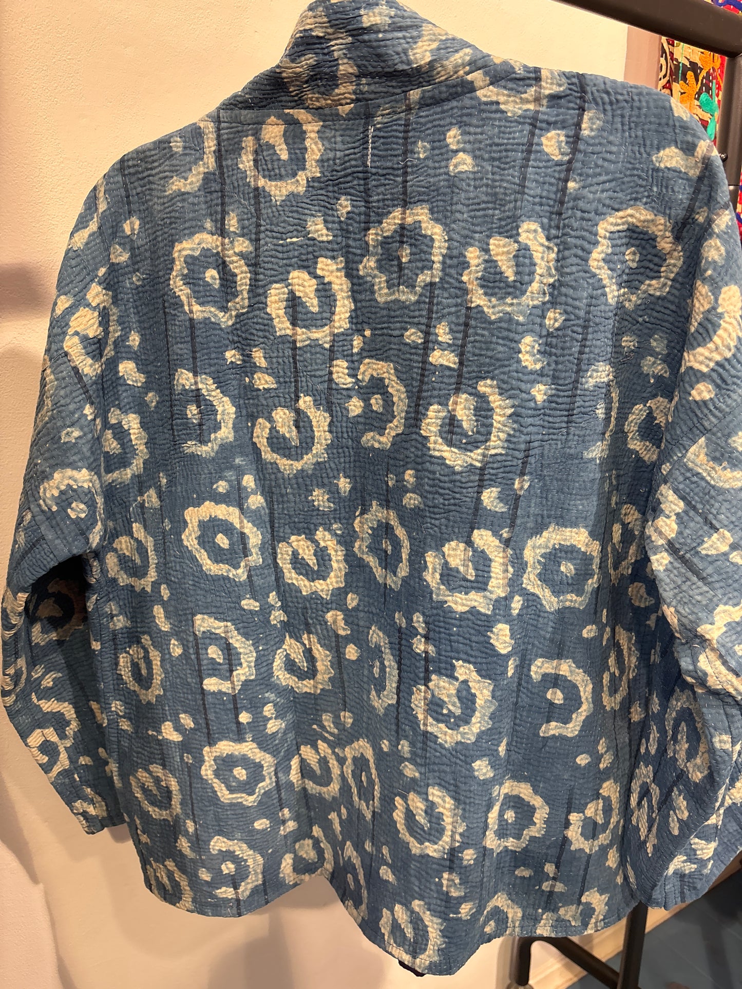 Kantha Blockprint jas