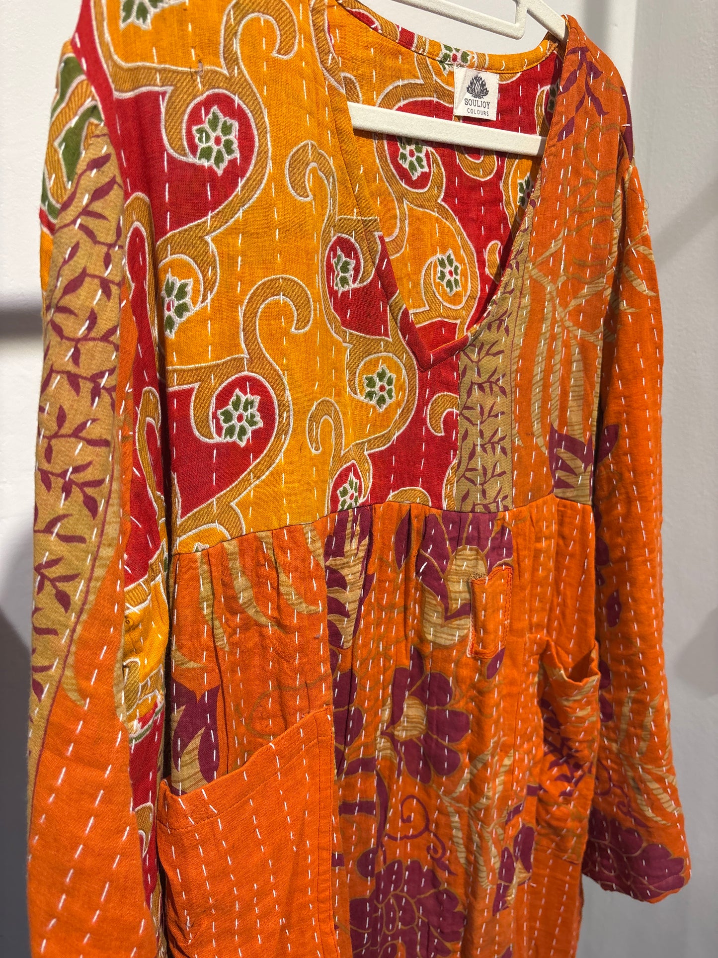 Kantha jurk