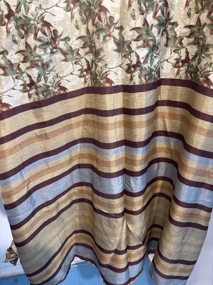 Zijden kimono halflang