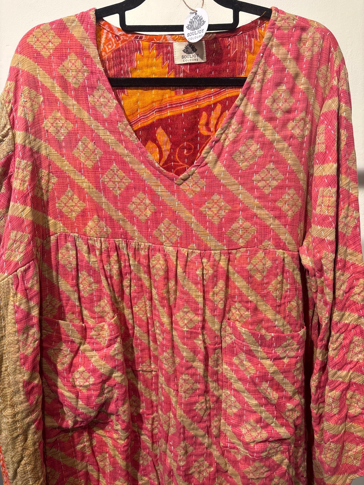 Kantha jurk