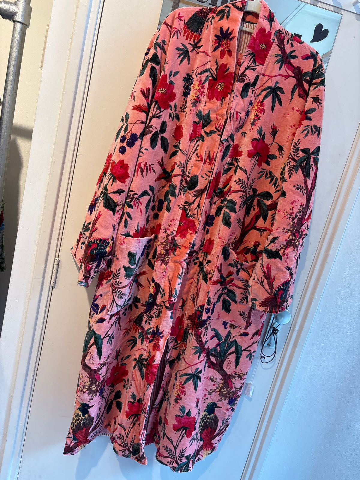 Fluwelen kimono- groot