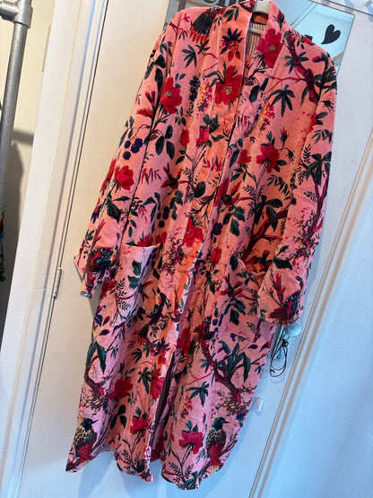Fluwelen kimono- groot