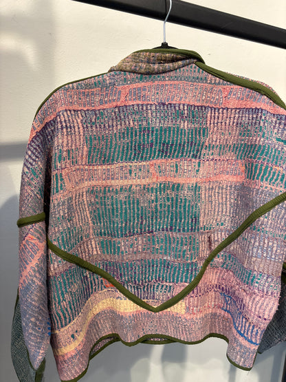 Kantha jas kort-