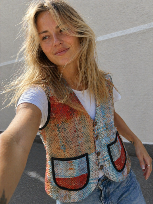 Gilet Kantha