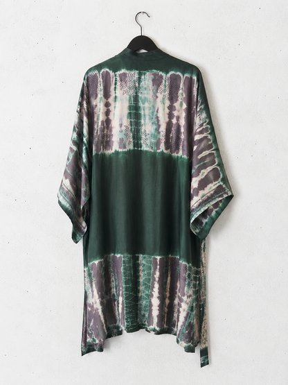 Kimono tie dye halflang