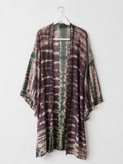 Kimono tie dye halflang